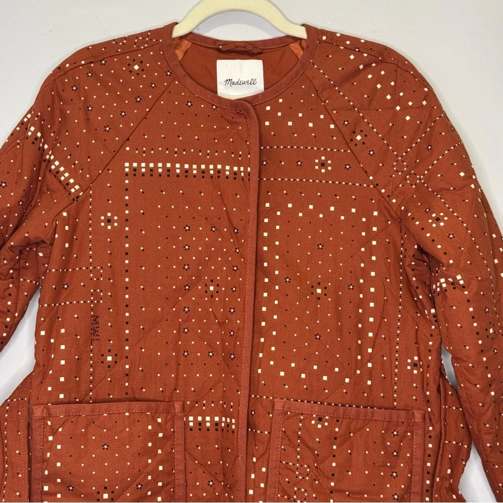 Madewell Bandana Wrap Blazer Jacket - Picture 4 of 15